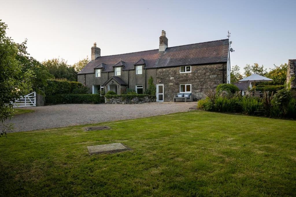 Willa Plas Newydd With Swimming Pool, Fire Pit, And Log Fires Rhiw Zewnętrze zdjęcie